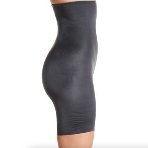SPANX Slimplicity Hi Waist Shaper Shorts in Steel